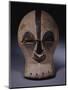 A Superb Songye Mask, Kifwebe,Whitened with Kaolin, Belgian Congo-null-Mounted Giclee Print