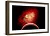 A Supernova Destroying its System of Planets in the Depths of Our Galaxy-null-Framed Premium Giclee Print