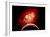 A Supernova Destroying its System of Planets in the Depths of Our Galaxy-null-Framed Premium Giclee Print