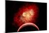 A Supernova Destroying its System of Planets in the Depths of Our Galaxy-null-Mounted Premium Giclee Print