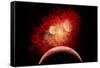 A Supernova Destroying its System of Planets in the Depths of Our Galaxy-null-Framed Stretched Canvas