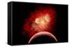 A Supernova Destroying its System of Planets in the Depths of Our Galaxy-null-Framed Stretched Canvas