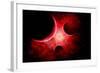 A Supernova Destroying Itself and its Planets-null-Framed Art Print