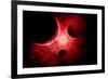 A Supernova Destroying Itself and its Planets-null-Framed Premium Giclee Print