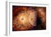 A Supernova Destroying Itself and its Planets-null-Framed Premium Giclee Print