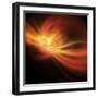 A Supernova Explosion Causes a Bright Gamma Ray Burst-Stocktrek Images-Framed Photographic Print