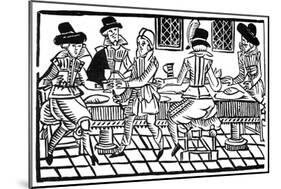 A Supper Party, Early 17th Century-null-Mounted Giclee Print