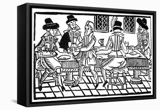A Supper Party, Early 17th Century-null-Framed Stretched Canvas