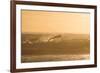 A Surfer Dives over a Wave on Praia Da Joaquina Beach on Florianopolis Island-Alex Saberi-Framed Photographic Print