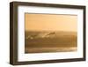 A Surfer Dives over a Wave on Praia Da Joaquina Beach on Florianopolis Island-Alex Saberi-Framed Photographic Print