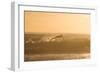 A Surfer Dives over a Wave on Praia Da Joaquina Beach on Florianopolis Island-Alex Saberi-Framed Photographic Print