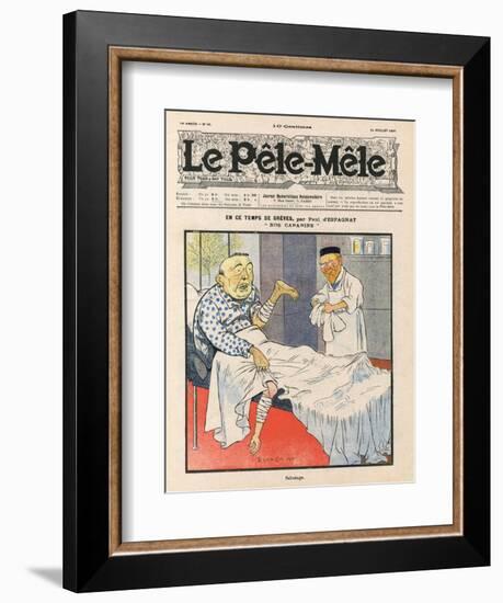 A Surgical Mix-Up-Paul Espagnat-Framed Art Print