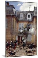 A Surprise Attack, Metz, 1884-Alphonse Marie de Neuville-Mounted Giclee Print