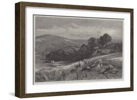 A Surrey Corn-Field-null-Framed Giclee Print