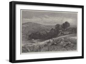 A Surrey Corn-Field-null-Framed Giclee Print