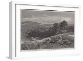 A Surrey Corn-Field-null-Framed Giclee Print