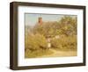 A Surrey Cottage (W/C on Paper)-Helen Allingham-Framed Giclee Print