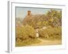 A Surrey Cottage (W/C on Paper)-Helen Allingham-Framed Giclee Print