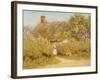 A Surrey Cottage (W/C on Paper)-Helen Allingham-Framed Giclee Print