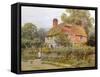 A Surrey Cottage-Helen Allingham-Framed Stretched Canvas