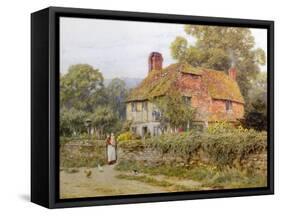 A Surrey Cottage-Helen Allingham-Framed Stretched Canvas