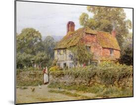 A Surrey Cottage-Helen Allingham-Mounted Giclee Print