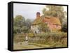 A Surrey Cottage-Helen Allingham-Framed Stretched Canvas