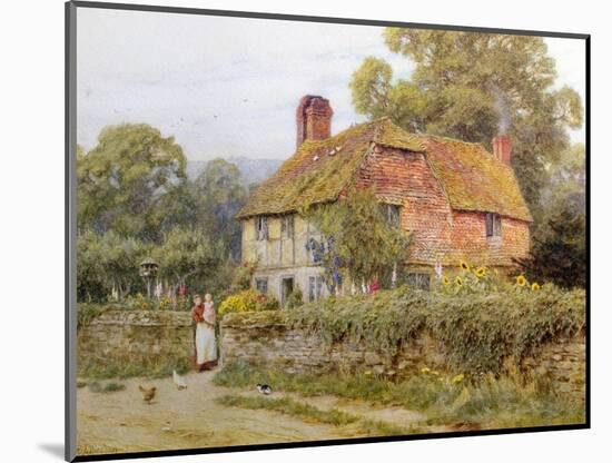 A Surrey Cottage-Helen Allingham-Mounted Premium Giclee Print