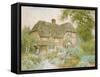 A Surrey Cottage-Arthur Claude Strachan-Framed Stretched Canvas