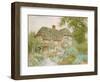 A Surrey Cottage-Arthur Claude Strachan-Framed Premium Giclee Print