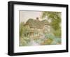 A Surrey Cottage-Arthur Claude Strachan-Framed Premium Giclee Print