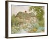 A Surrey Cottage-Arthur Claude Strachan-Framed Giclee Print