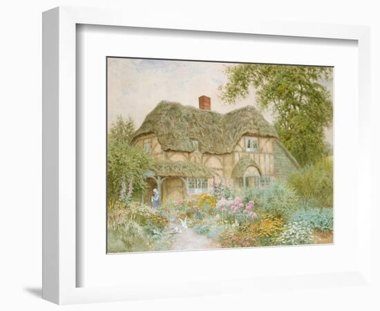 A Surrey Cottage-Arthur Claude Strachan-Framed Giclee Print