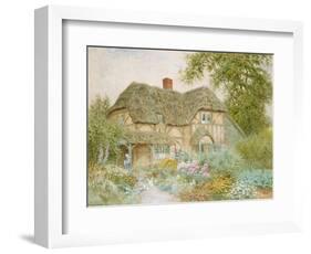 A Surrey Cottage-Arthur Claude Strachan-Framed Giclee Print