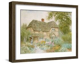 A Surrey Cottage-Arthur Claude Strachan-Framed Giclee Print