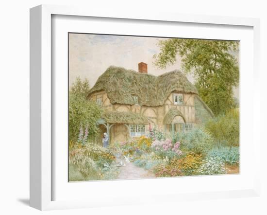 A Surrey Cottage-Arthur Claude Strachan-Framed Giclee Print