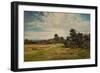 A Surrey Meadow, 1902 (Oil on Canvas)-Benjamin Williams Leader-Framed Giclee Print