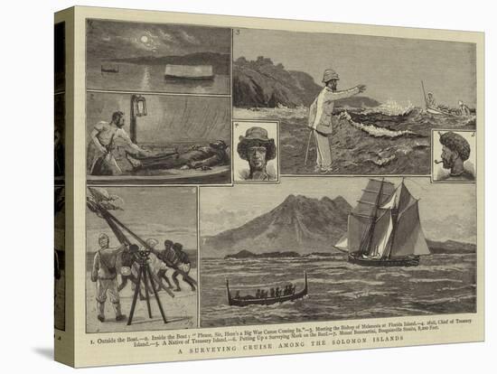 A Surveying Cruise Among the Solomon Islands-Joseph Nash-Stretched Canvas