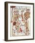 A Surveyor with His Workers, from "Traite D'Arpentage" by Arnaud de Villeneuve-Bertrand Boysset-Framed Giclee Print