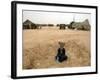 A Suspected Muqtada Al-Sadr Follower at an Us Army Base Outside Najaf-null-Framed Photographic Print