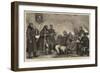 A Suspected Peasant before the Police at St Petersburg-null-Framed Giclee Print