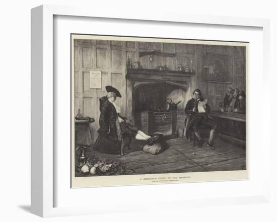 A Suspicious Guest at the Mermaid-John Seymour Lucas-Framed Giclee Print