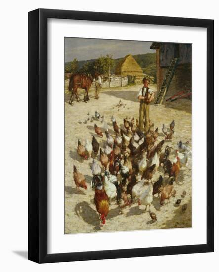A Sussex Farm, 1887-Henry Herbert La Thangue-Framed Giclee Print