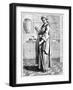 A Sweeper, 1737-1742-Bouchardon-Framed Giclee Print