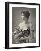 A Sweet Bouquet-Jules Frederic Ballavoine-Framed Giclee Print