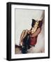 A Sweet Little Trick-David Wright-Framed Art Print