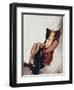 A Sweet Little Trick-David Wright-Framed Art Print