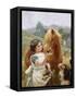 A Sweet Tooth-Alfred William Strutt-Framed Stretched Canvas