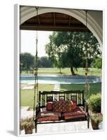 A Swing Chair Hitchkar Traditional and Particular to Gujarat, Near Ahmedabad, India-John Henry Claude Wilson-Framed Photographic Print