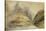 A Swiss Alpine Landscape-J. M. W. Turner-Stretched Canvas